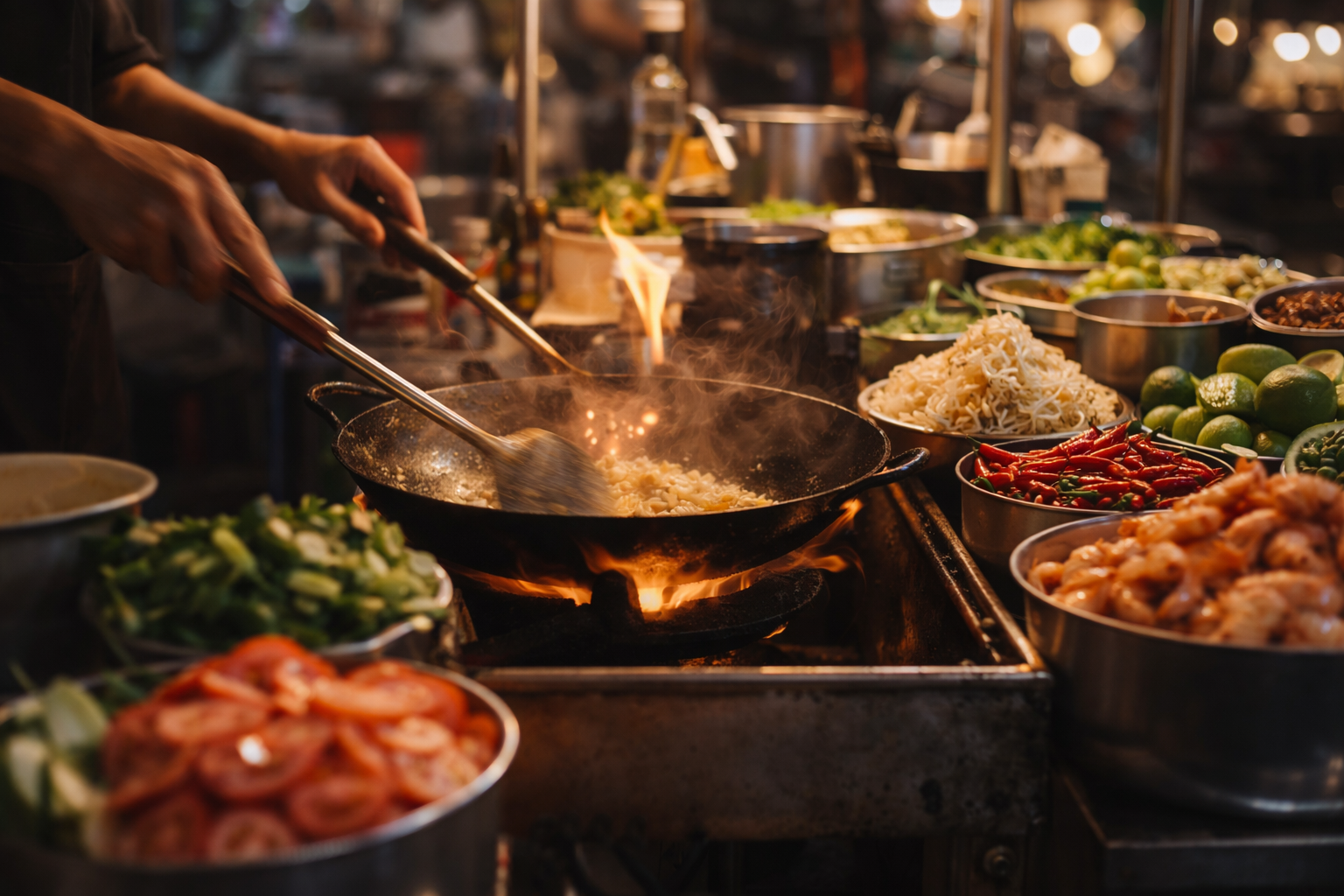 Blog category page hero: Thai Food Guides: Street Food, Markets, What to Order