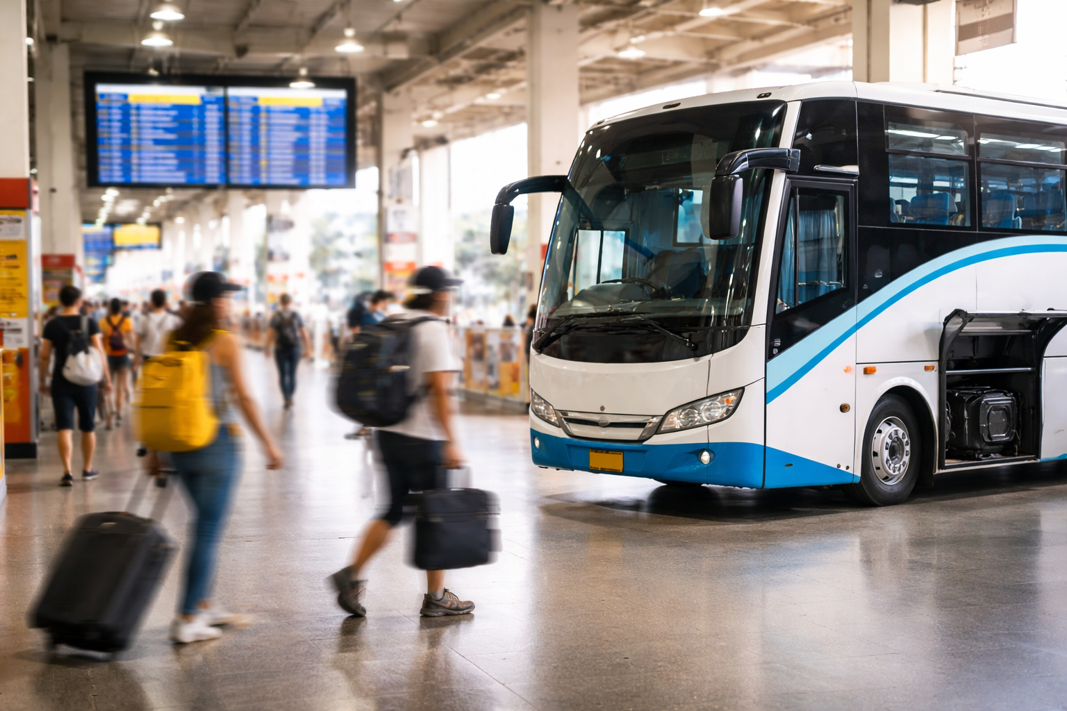 Blog tag page hero: Bus