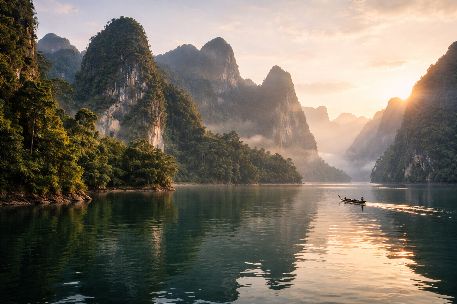 Khao Sok National Park: Cheow Lan Lake floating bungalows