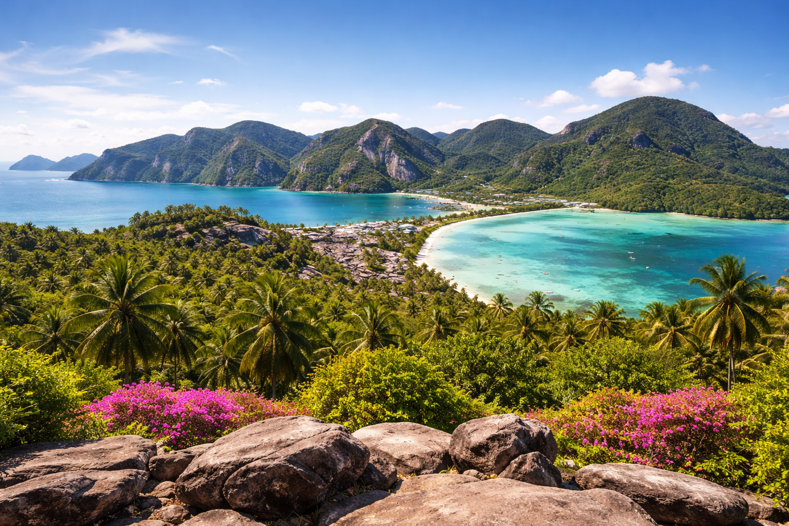 Phi Phi Islands travel guide: viewpoint panorama
