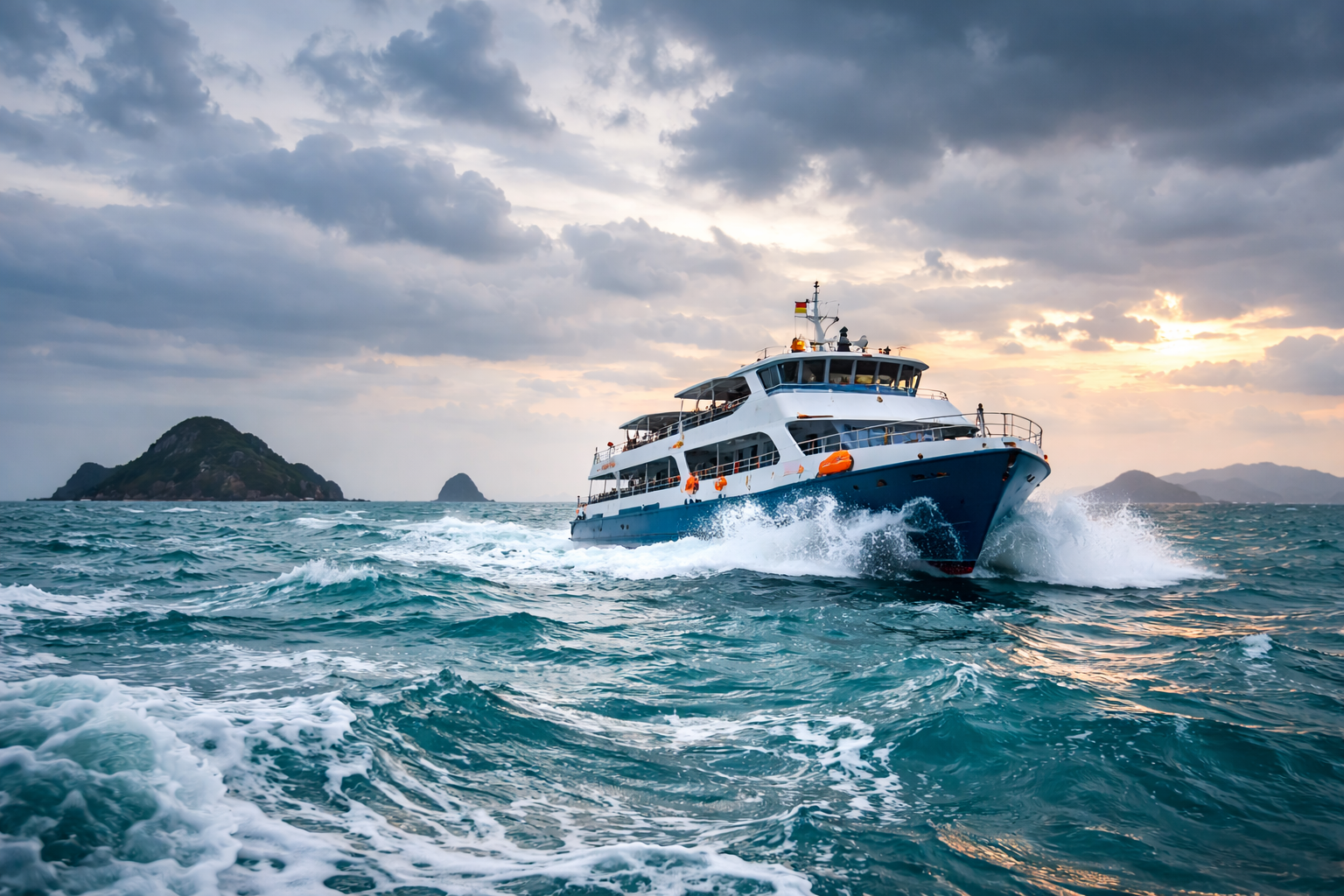 Thailand sea conditions ferry risk